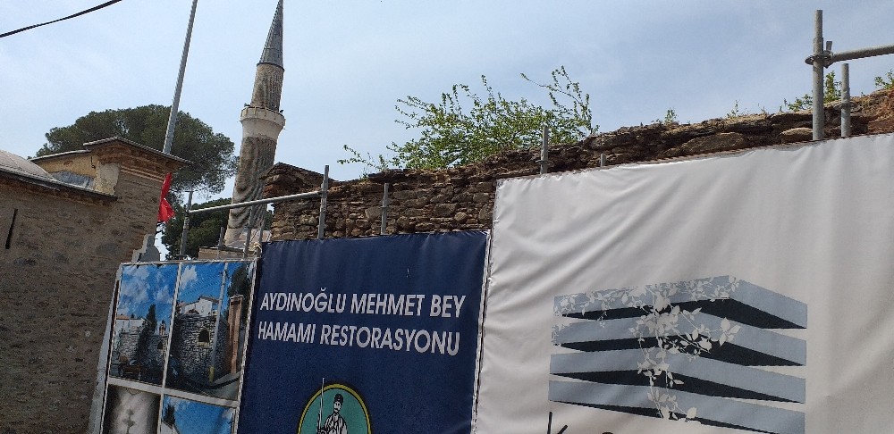 Birgi’nin tarihi hamamı gün yüzüne çıkacak 