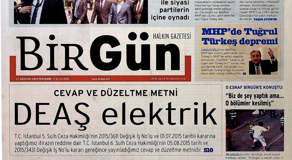 O iddiayı manşetten tekzip etti!