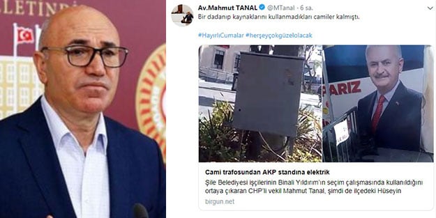 Birgün ve CHP'li Mahmut Tanal'ın AK Parti karalaması ellerinde patladı