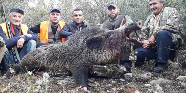 Biri 475 diğeri 200 kiloluk canavarları avladılar