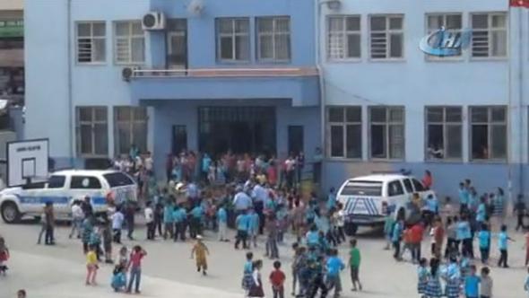 Birinci sınıf öğrencisinin çantasından tabanca çıktı!