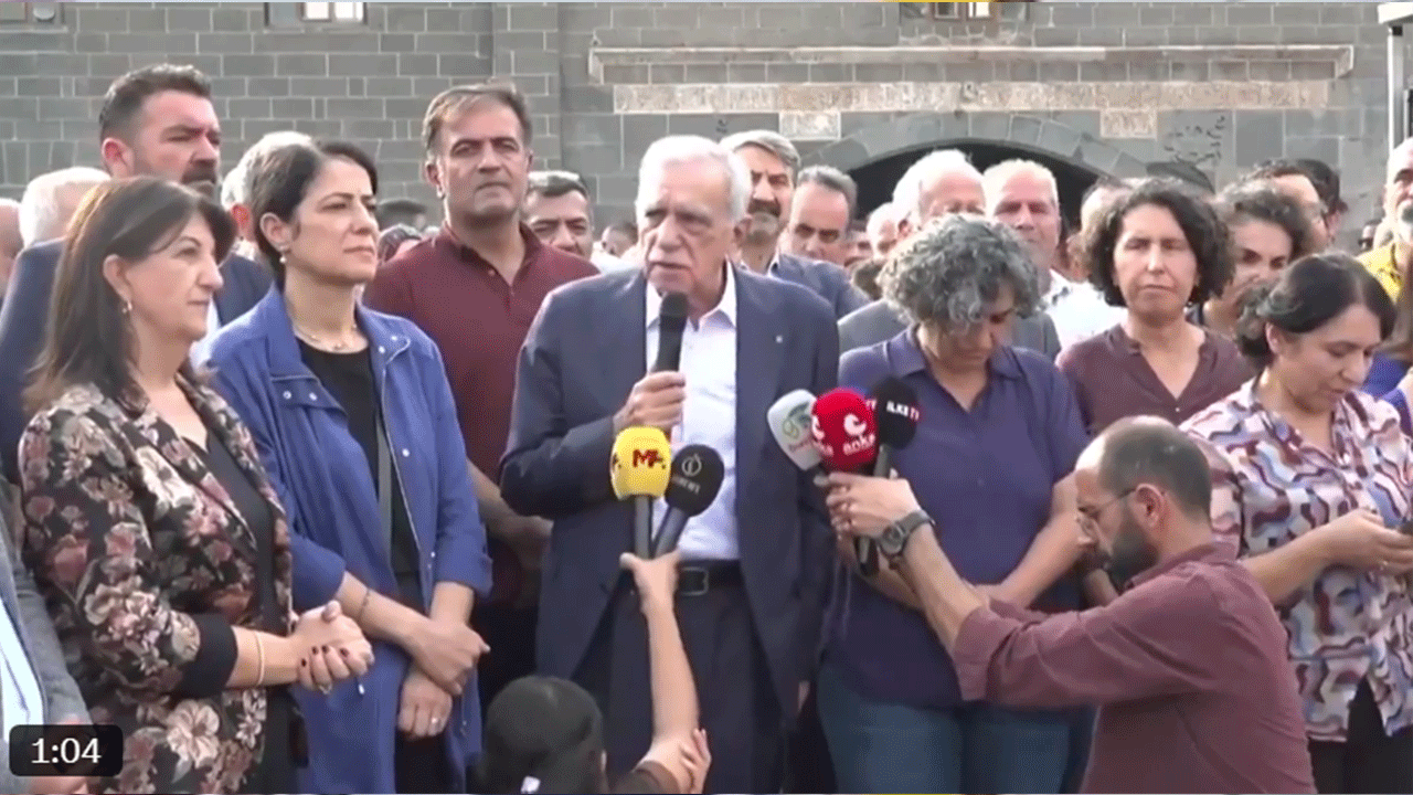 Birkaç yıl önce "sağlık sorunlarından dolayı" cezaevinden tahliye edilmişti… Ahmet Türk keleş dipçiği gibi!