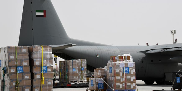 Birleşik Arap Emirlikleri'nden depremzedelere 37 ton tıbbi malzeme yardımı