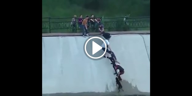 'Birlikten kuvvet doğar' temalı kurtarma operasyonu!