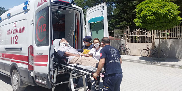 Bisiklet sürücüsünü yaralayıp kaçtı