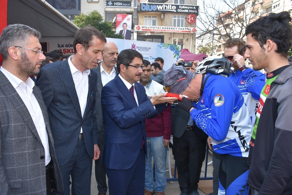 Bisikletçiler Şehzadeler’i Çanakkale’de temsil edecek