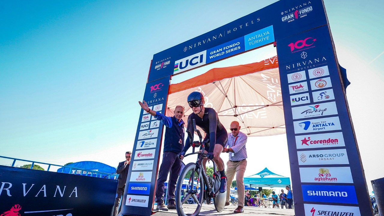 Bisikletin en hızlıları Antalya’da