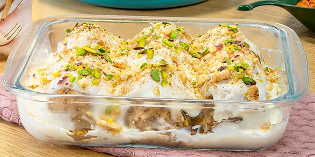 Bisküvili elmalı tavuk göğsü nasıl yapılır?