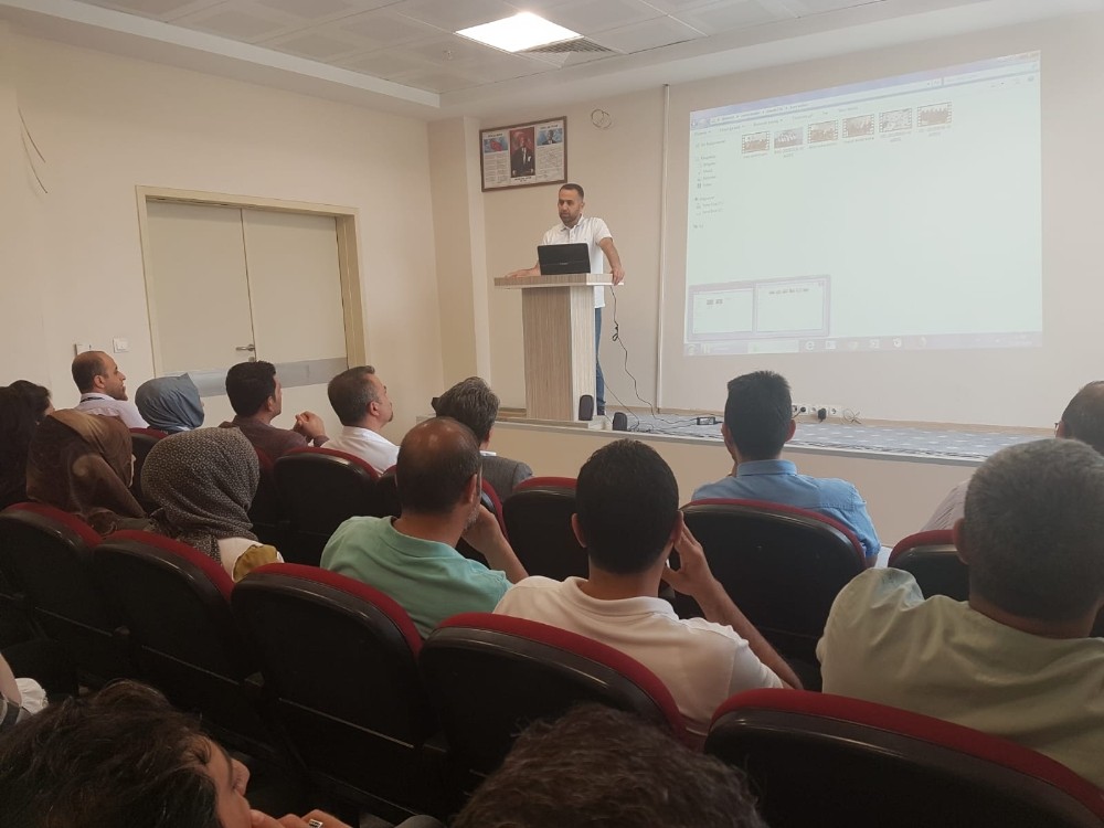 Bismil Devlet Hastanesi’nde işaret dili eğitimi 