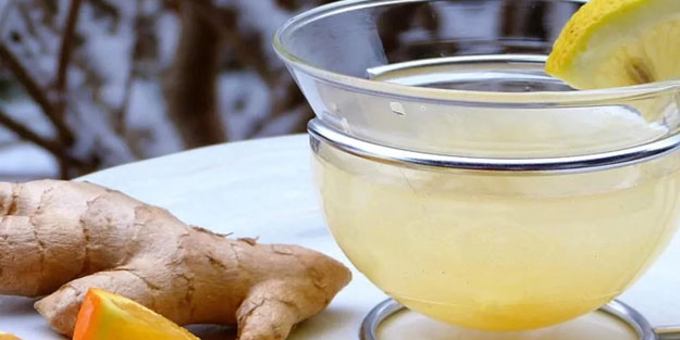 Bitkisel antibiyotik: Zencefil, limon, bal ve kabuk tarçınlı doğal antibiyotik