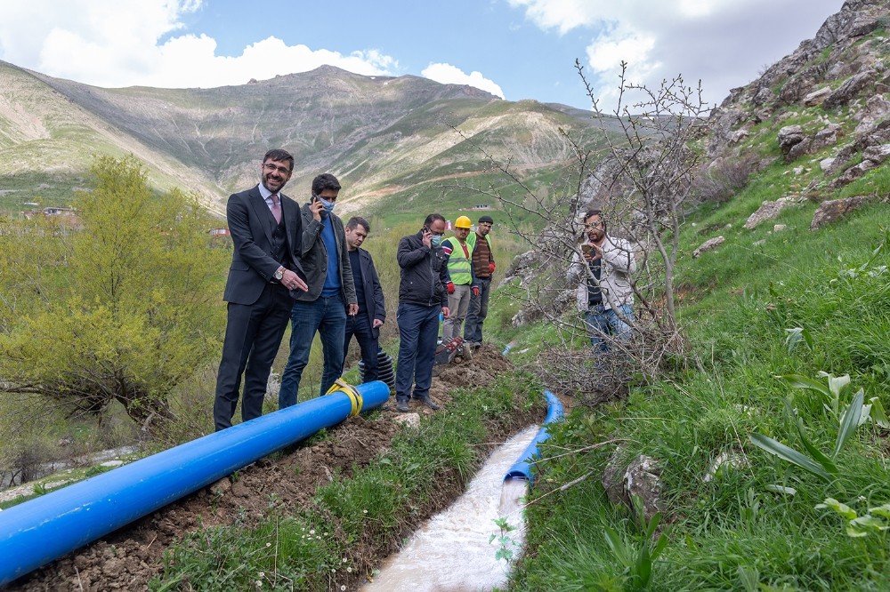 Bitlis Belediyesinden ‘tarımsal sulama kanalı’ projesi 