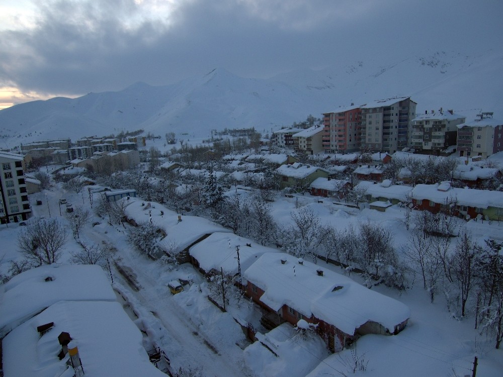 Bitlis kar altında 