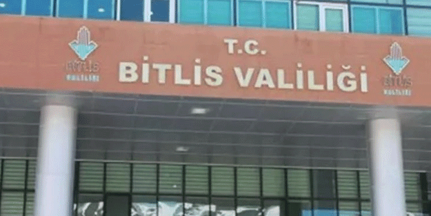 Bitlis Valiliği duyurdu: 15 gün süreyle izne bağlandı