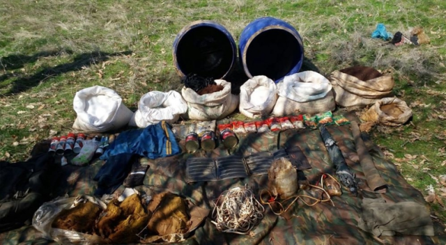 Bitlis'te 100 kilo amonyum nitrat ele geçirildi ​