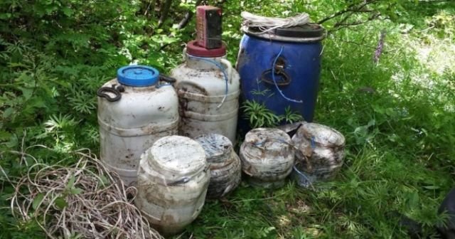 Bitlis'te 600 kilogram EYP yakalandı