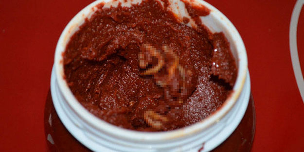 Bitlis'te dehşete düşüren görüntü! Salçanın içinden çıktı