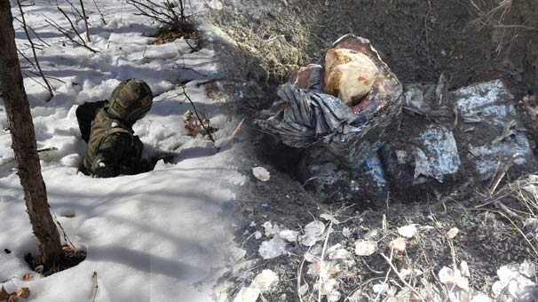 Bitlis'te el yapımı patlayıcı bulundu