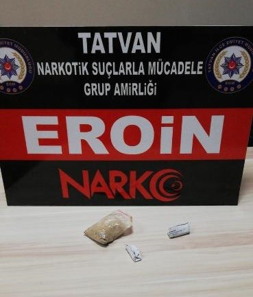 Bitlis’te eroin ele geçirildi 