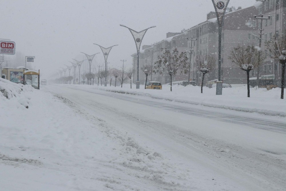 Bitlis’te kar yağışı etkisini artırıyor 