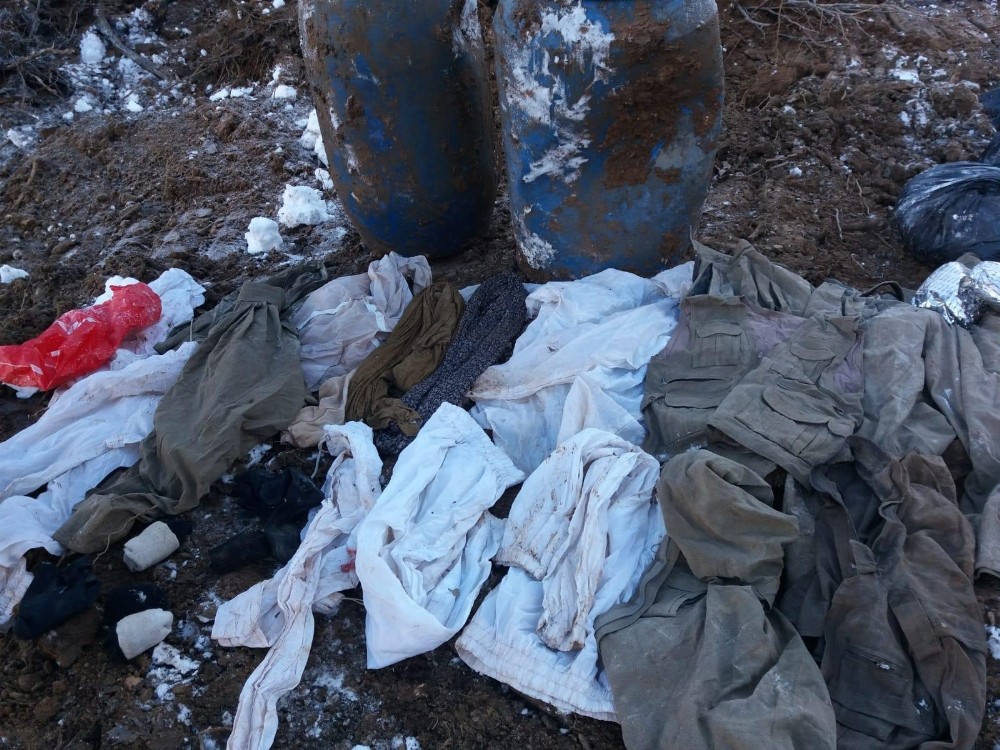 Bitlis’te terör örgütüne ait 5 sığınak bulundu 