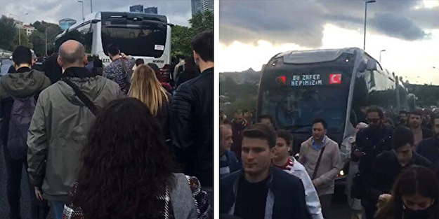 Bitmedi İstanbullunun çilesi! Metrobüsler yine bildiğiniz gibi