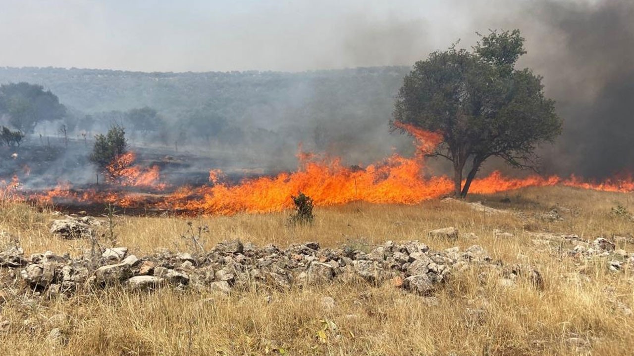Bitti zannedilen yangın yeniden başladı