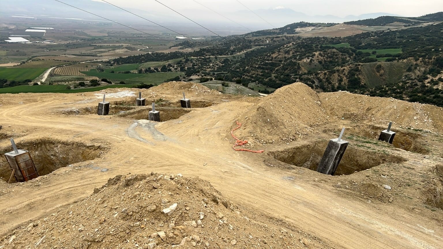 Bizans çiftliğinde yapılan santral kazısı durduruldu