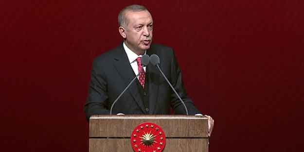 Erdoğan: Bize yalan söyleyen bir tarih öğretildi