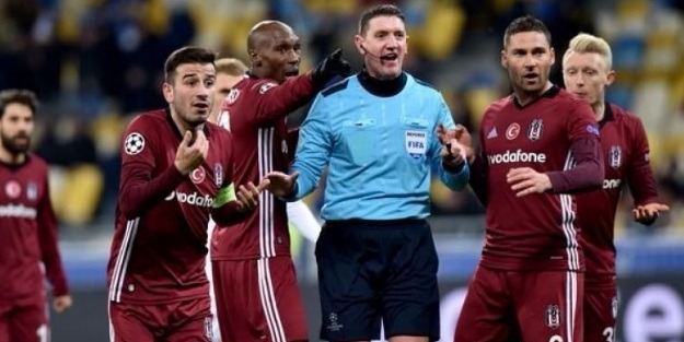 BJK-Kiev hakemi için FIFA'dan skandal karar!