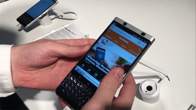 BlackBerry KEYone resmen açıklandı
