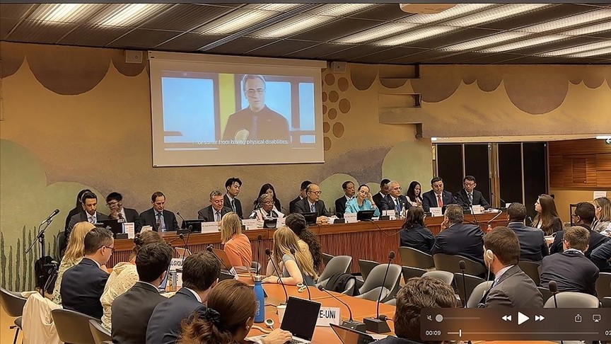 BM Cenevre Ofisinde, engelli vatandaşların hakları ve erişebilirliği ele alındı