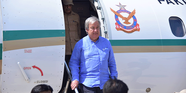 BM Genel Sekreteri Guterres, Pakistan’da