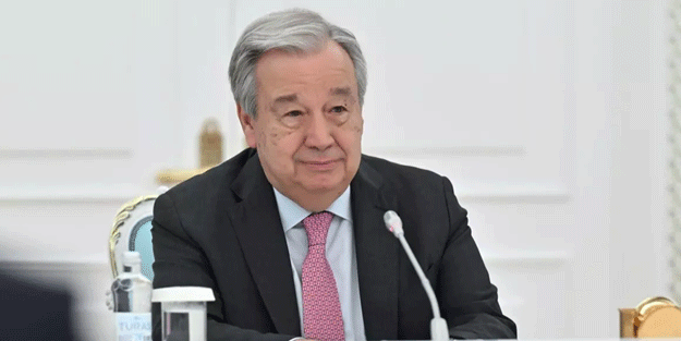 Guterres'ten Gazze açıklaması: Hepimiz için ahlaki bir kara leke