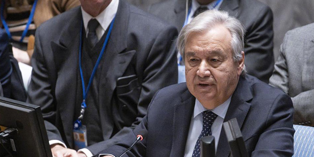 BM Genel Sekreteri Guterres'ten İsrail'e 'İki devletli çözüm' çağrısı!