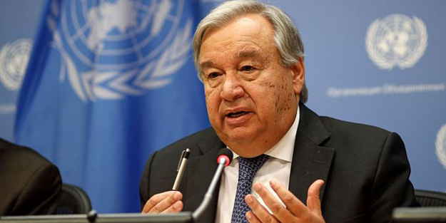 BM Genel Sekreteri Guterres'ten teşekkür mesajı: Türkiye'ye minnettarız!