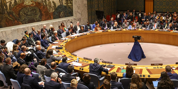 BM Güvenlik Konseyi toplantısında İsrailli Büyükelçiye protesto!