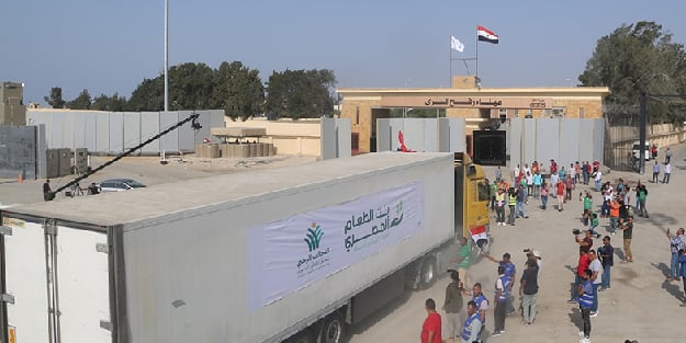 BM'den açıklama! Gazze'ye yardım konvoyu giriş yapmadı