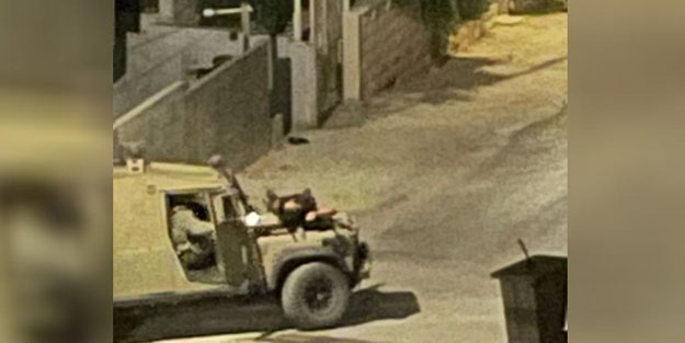 BM'den işgal ordusunun Filistinli genci araca bağlayarak canlı kalkan yapmasına tepki!