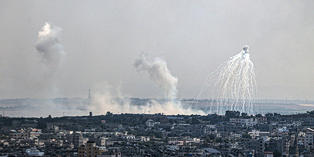 BM'den yasaklı fosfor bombası kullanan İsrail'e ilişkin iki yüzlü açıklama!