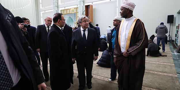 BM'den ziyaret! Guterres camide böyle selam verdi