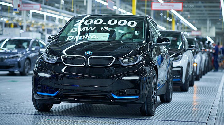 BMW i3 200 bininci kez banttan indi