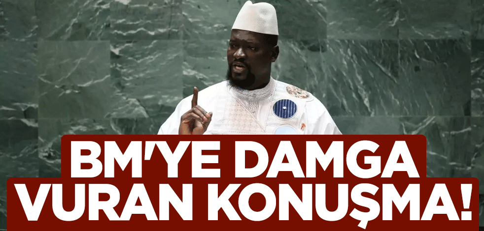 BM'ye damga vuran konuşma!