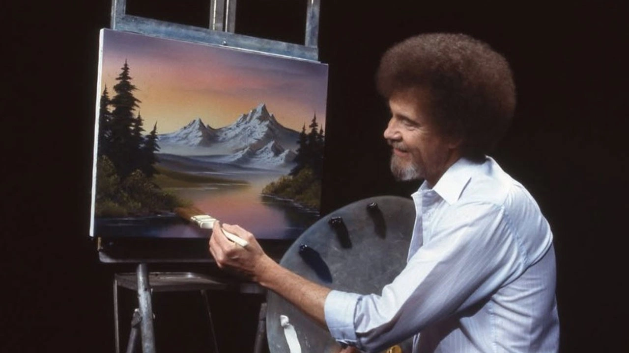 Bob Ross’un eserleri yıllar sonra gün yüzüne çıktı! 30 tablo milyon dolarlık müzayedede