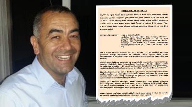 Böcekçi sekreterin avukatı da Dokumacı