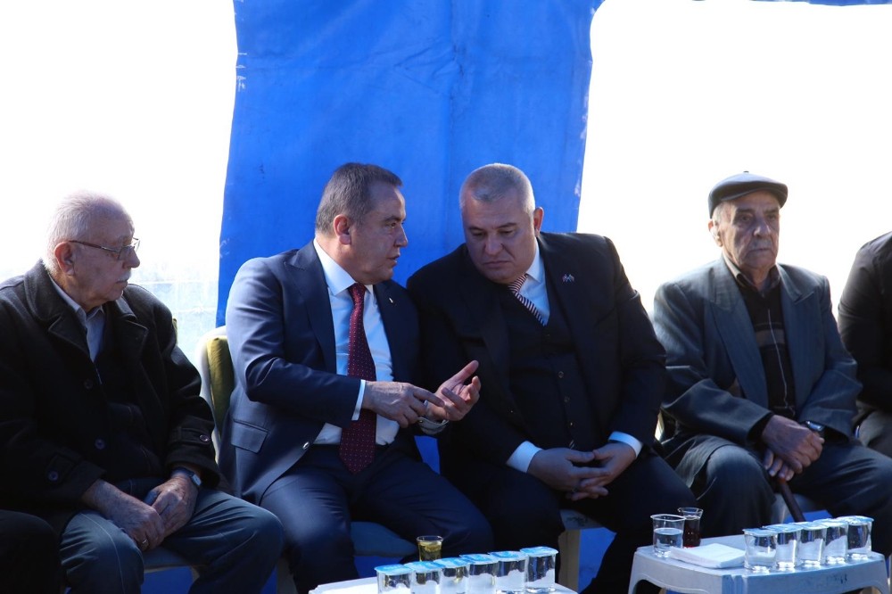 Böcek’te Şahin’e taziye ziyareti 