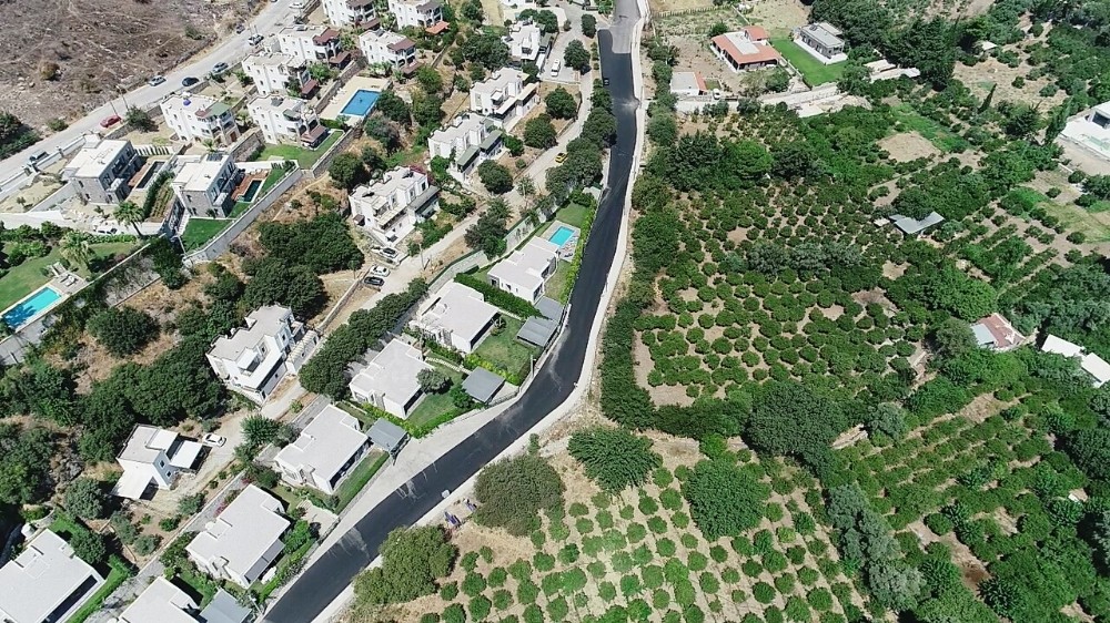Bodrum Belediyesi köylünün yüzünü küldürdü 