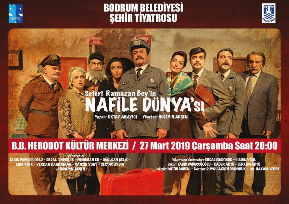 Bodrum Belediyesi Şehir Tiyatrosu birinci yaşını kutluyor 