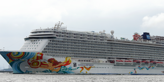 Bodrum'a kruvaziyerle 4 bin 630 yolcu geldi