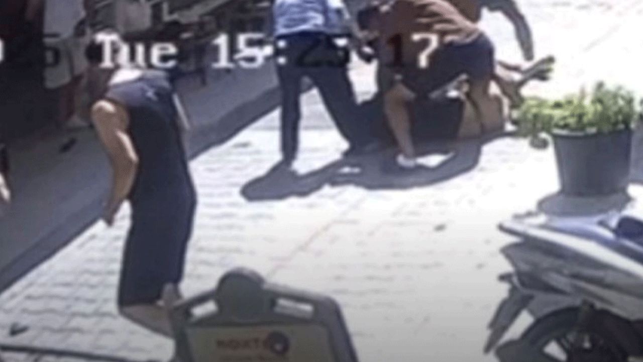 Bodrum'da 1 kişinin öldüğü kavganın görüntüsü ortaya çıktı!