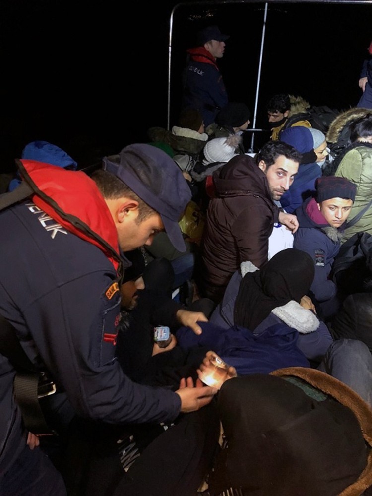 Bodrum’da 39 göçmen yakalandı 